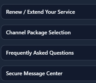 User panel tools placeholder
